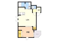井尻2丁目新築アパートの間取り画像