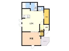 井尻2丁目新築アパートの間取り画像