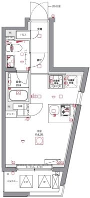 ユリカロゼAZ亀有の間取り画像