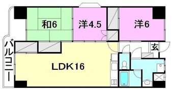 道後プラムヒルズの間取り画像