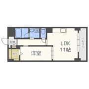 アベニール四天王寺の間取り画像