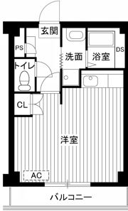 ビレッジハウス沼小柳4号棟の間取り画像