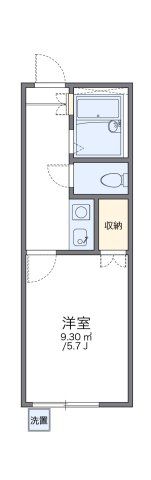 レオパレス多摩センターの間取り画像