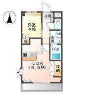 オータムめぐみⅡの間取り画像