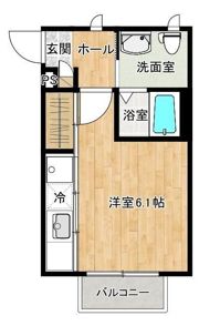 イル・デ・パン境の間取り画像