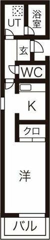 AKSハイツの間取り画像