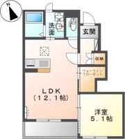 ソラールの間取り画像