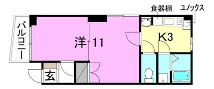 プラスパ本町の間取り画像