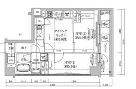 アイルグランデ東京亀有の間取り画像