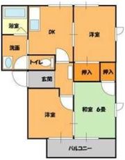 レジデンス21の間取り画像