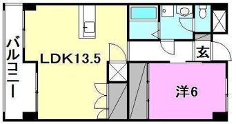 ロイヤルアネックスシエナの間取り画像