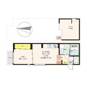 SQUARE WOOD OMIYAの間取り画像