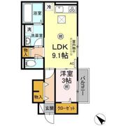 グレイス ハマダの間取り画像