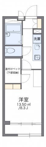 レオパレス千成Ⅱの間取り画像