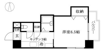CASA旭町の間取り画像