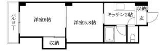 レーベン道後の間取り画像
