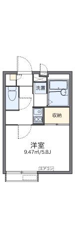 レオパレスPROSPERⅡの間取り画像