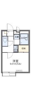 レオパレスPROSPERⅡの間取り画像