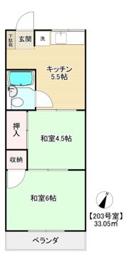 メゾンド・コイデの間取り画像