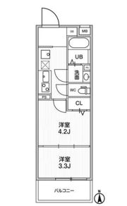 アルティザ葛西の間取り画像