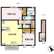 シエル オリオンの間取り画像
