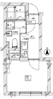 CREAL高田馬場の間取り画像