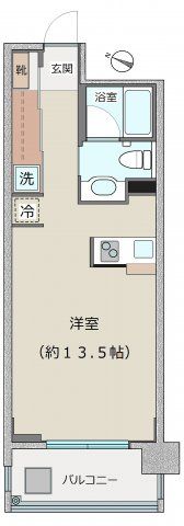 セレニティ久が原の間取り画像