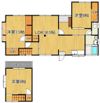 直方中泉戸建の間取り画像