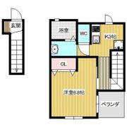 Louvre NAGAOKAの間取り画像