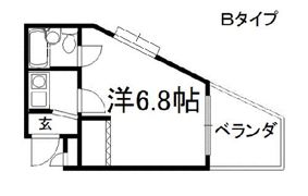メゾン市川弐番館の間取り画像