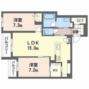 グリーンガーデン東雲の間取り画像