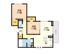 （仮）D－ROOM小笹3丁目の間取り画像