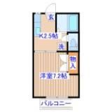 エーデルワイスⅡの間取り画像