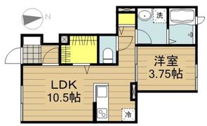 Chaleurの間取り画像