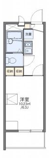レオパレスクレール都島の間取り画像