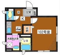パルミエール愛住の間取り画像