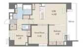 S-RESIDENCE天満橋arの間取り画像