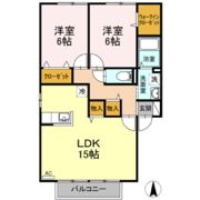 セジュールK Ⅲ棟の間取り画像