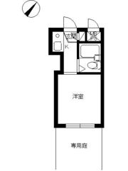 スカイコート千歳烏山第2の間取り画像