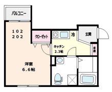 ソレイユ本蓮沼の間取り画像