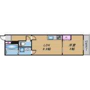 Mark Villa 放出の間取り画像