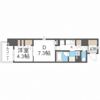パークアクシス本町の間取り画像