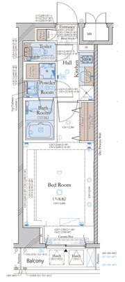 コンシェリア目黒 THE RESIDENCEの間取り画像