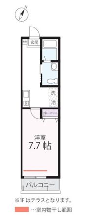 ハーミットクラブハウス横浜浅間台ⅡA号棟（仮）の間取り画像