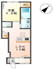ラ・カンパニュラⅠの間取り画像