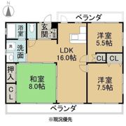 フロンティア文蔵の間取り画像