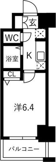 エステムコート梅田・天神橋リバーフロントの間取り画像