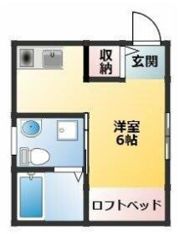ポートハウスⅢの間取り画像