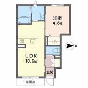フェリシード ピュの間取り画像