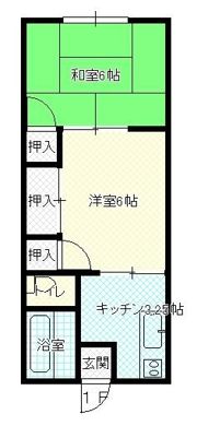 アリス本庄第3の間取り画像